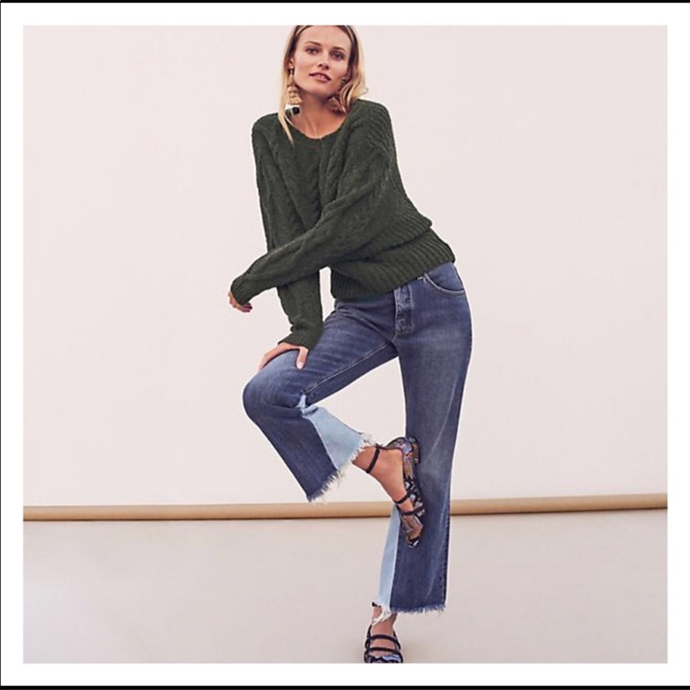 NWOT Anthro Pilcro & the letterpress flare jeans